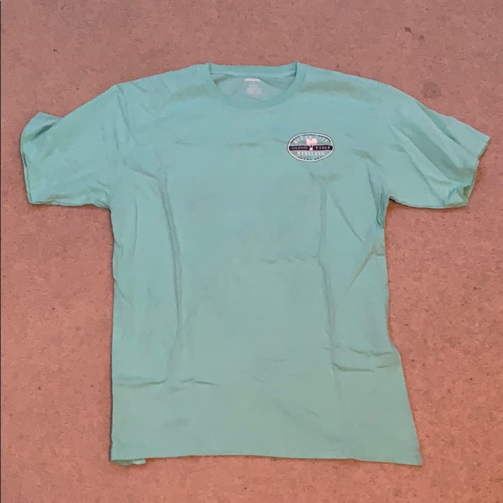 Neon Blue Ocean City Maryland Tee